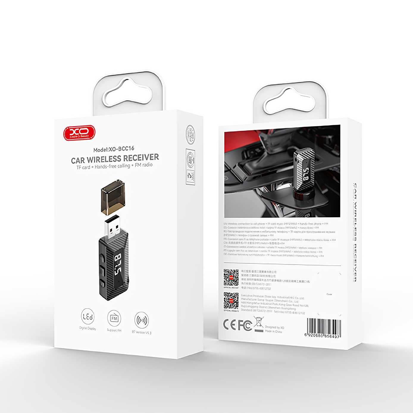 Prijímač Bluetooth XO Design BCC16