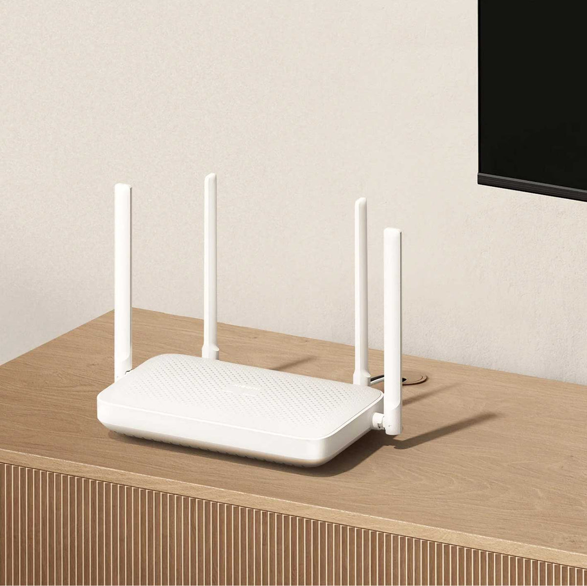 Bezdrôtový router Xiaomi AX1500, dvojpásmový, Wi-Fi 6, biely DVB4412GL