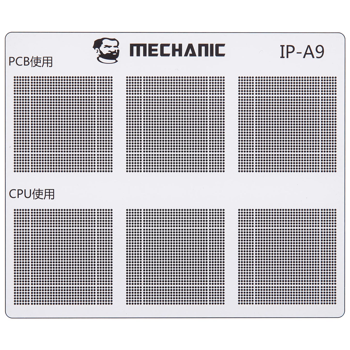 Šablóna izolácie trás CI Mechanic pre Apple iPhone 6 - 16 Series