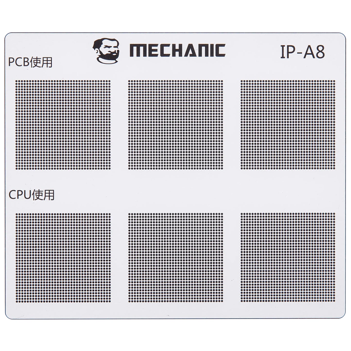 Šablóna izolácie trás CI Mechanic pre Apple iPhone 6 - 16 Series