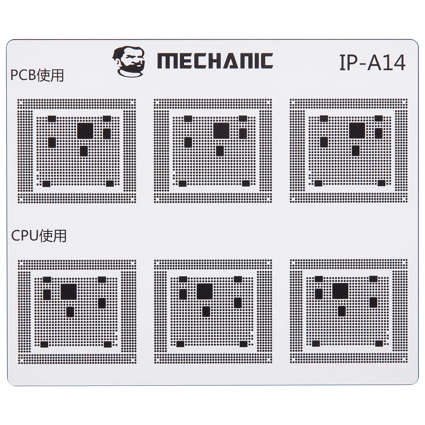 Šablóna izolácie trás CI Mechanic pre Apple iPhone 6 - 16 Series