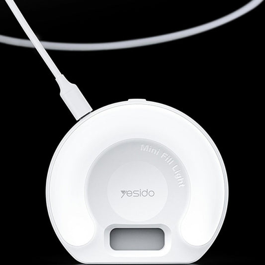 Selfie Light Yesido DH13, Univerzálny, Biely