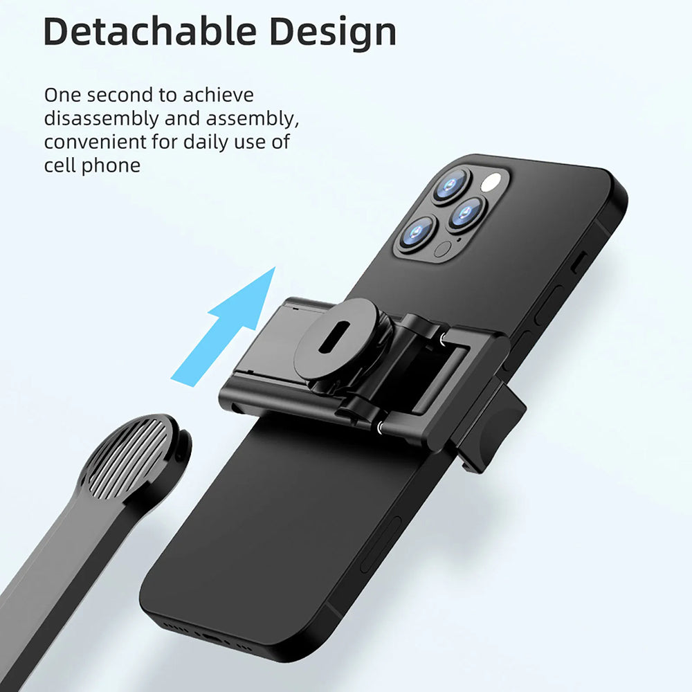 Selfie Stick Bluetooth Techsuit C01, Univerzálny, Čierny