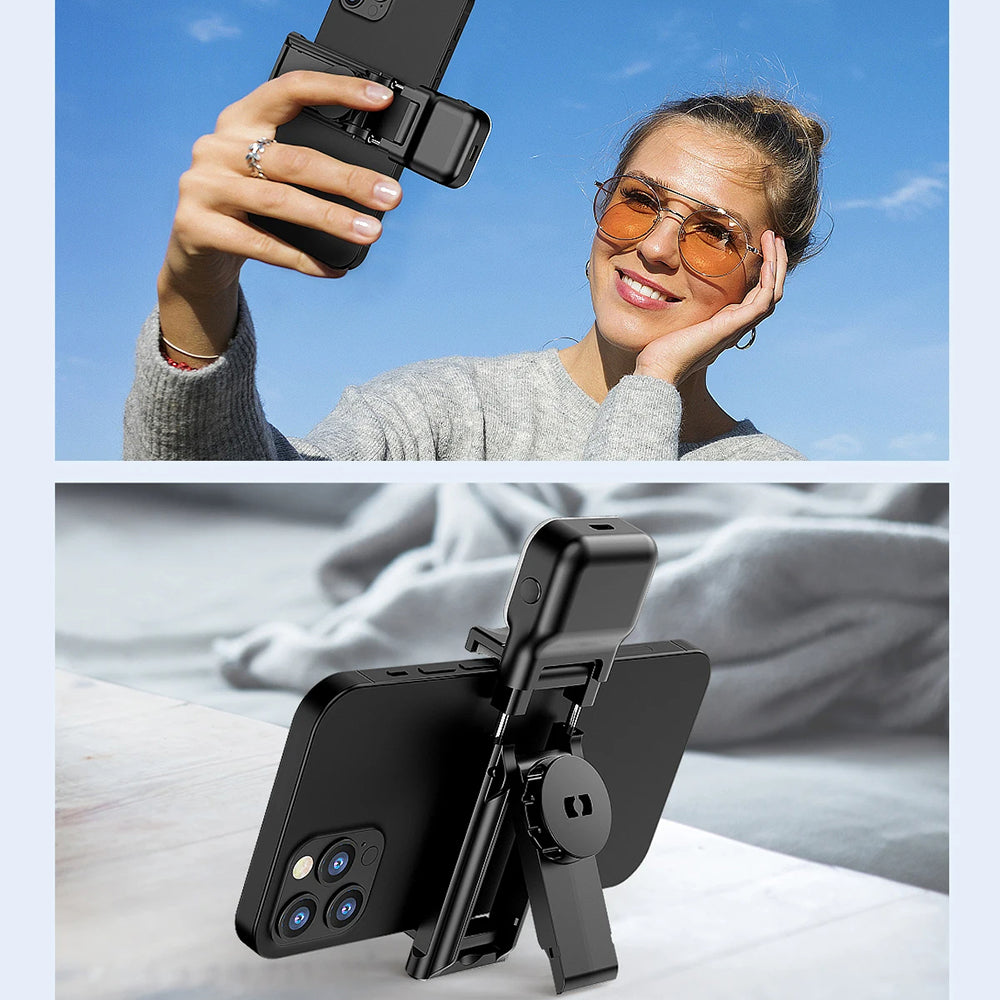 Selfie Stick Bluetooth Techsuit C01s, Univerzálny, Čierny