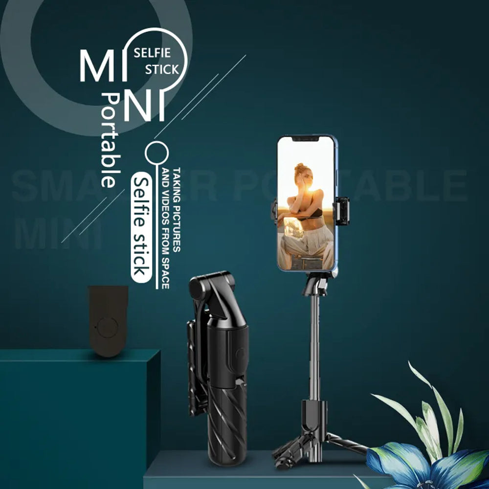 Selfie Stick Bluetooth Techsuit K03, Univerzálny, Čierny
