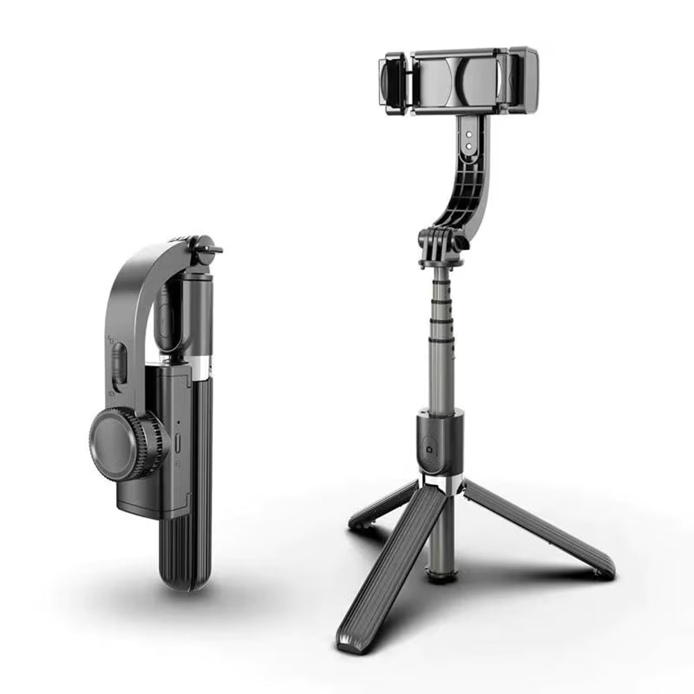 Selfie Stick Bluetooth Techsuit L08, Univerzálny, Čierny