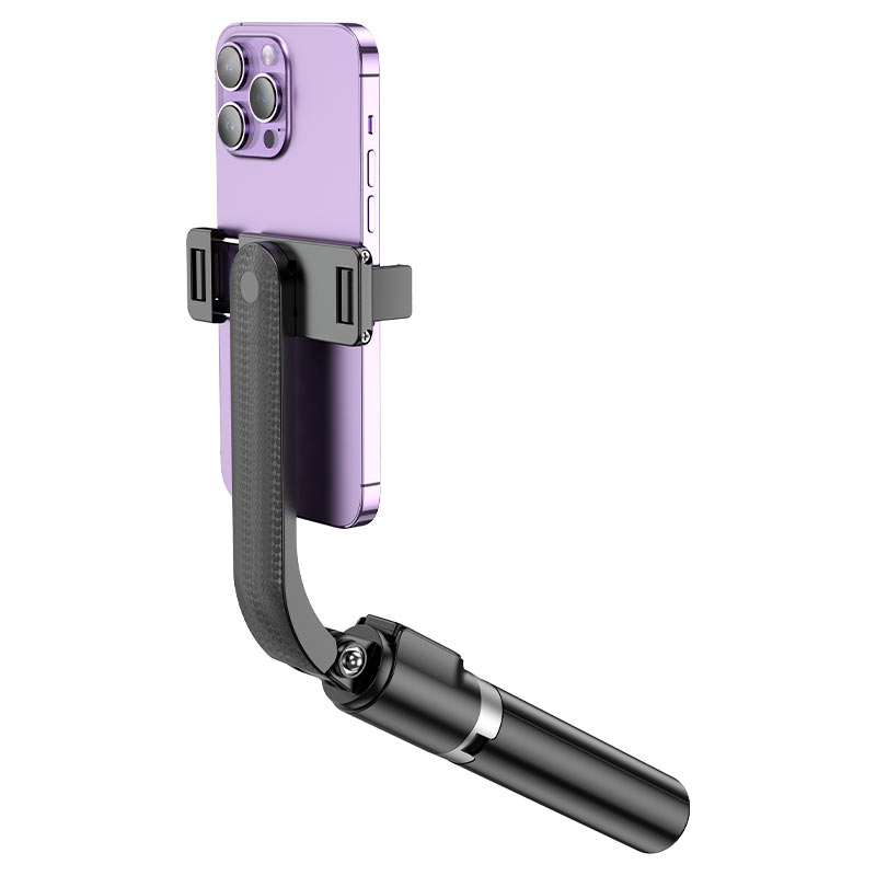 HOCO K20 Bluetooth selfie tyč, univerzálna, čierna