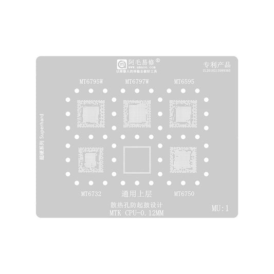 Sito BGA Amaoe pre CPU MTK MU1-5