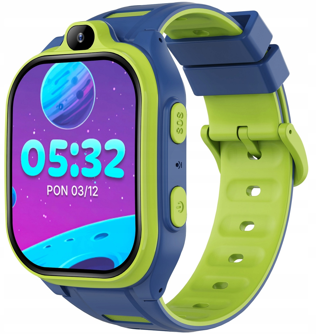 Smartwatch Forever Kids Boost KW-530 Call, Modrá