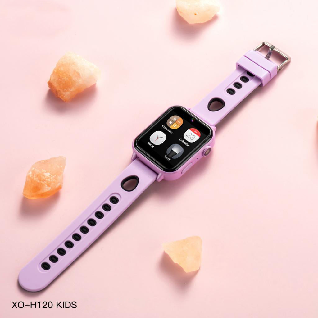 Smartwatch XO Design Kids H120, Fialový
