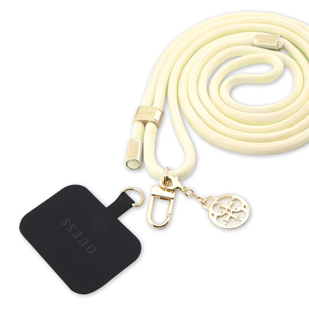Šnúrka na telefón Guess Crossbody, Univerzálna, Béžová