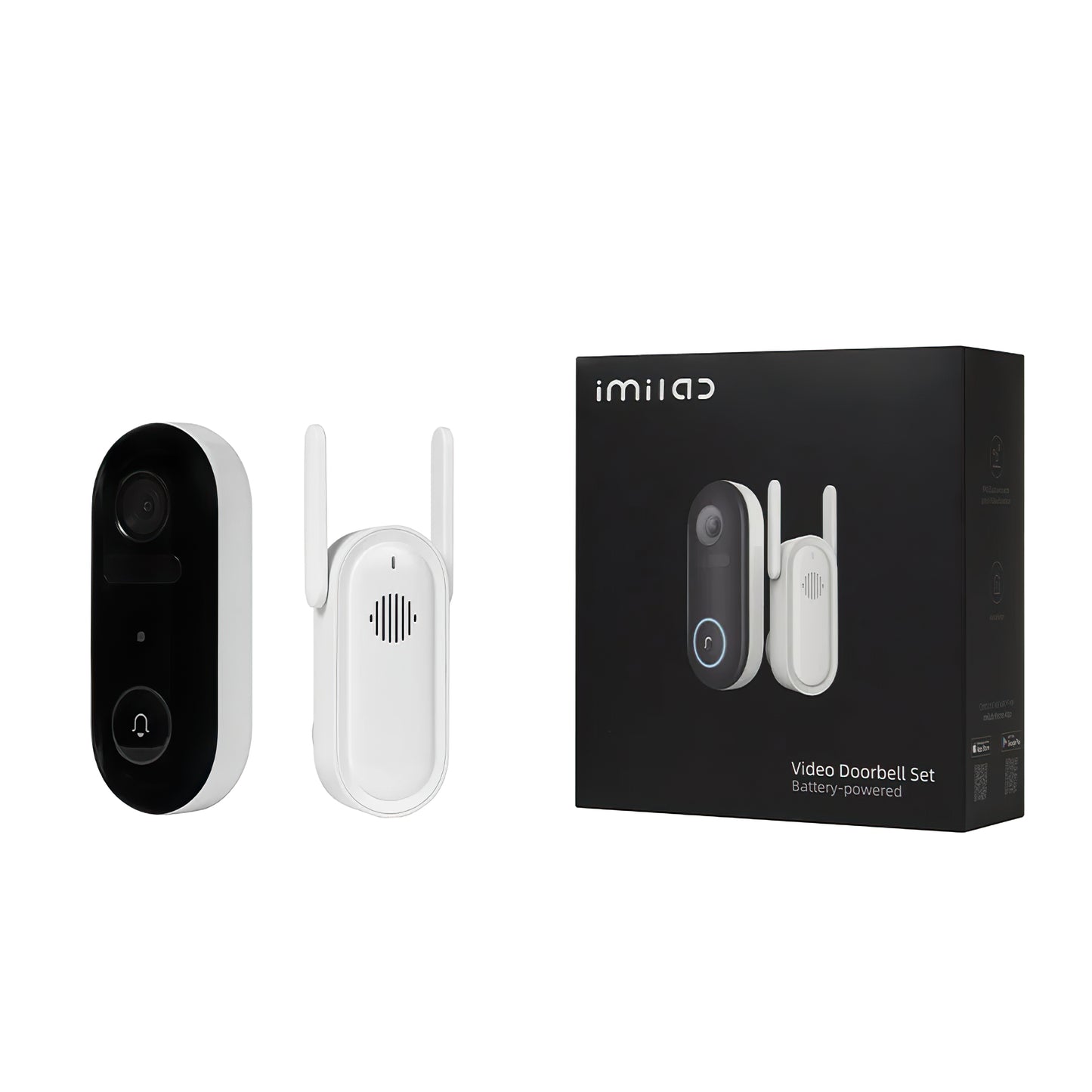Sonérie iMILAB, Wi-Fi, 2.5K CMSXJ33A + CMSXJ33B