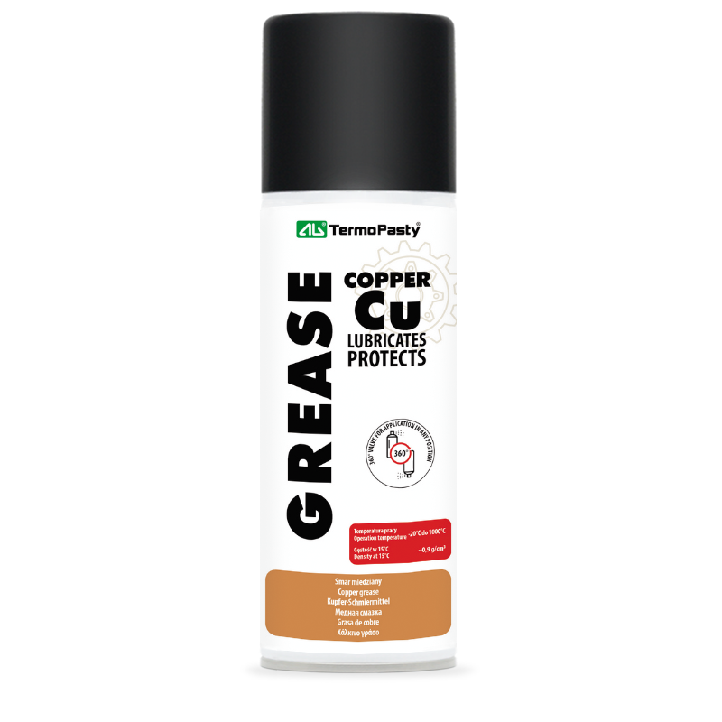 Technický mazací sprej AG Termopasty Copper, 400ml ART.AGT-176
