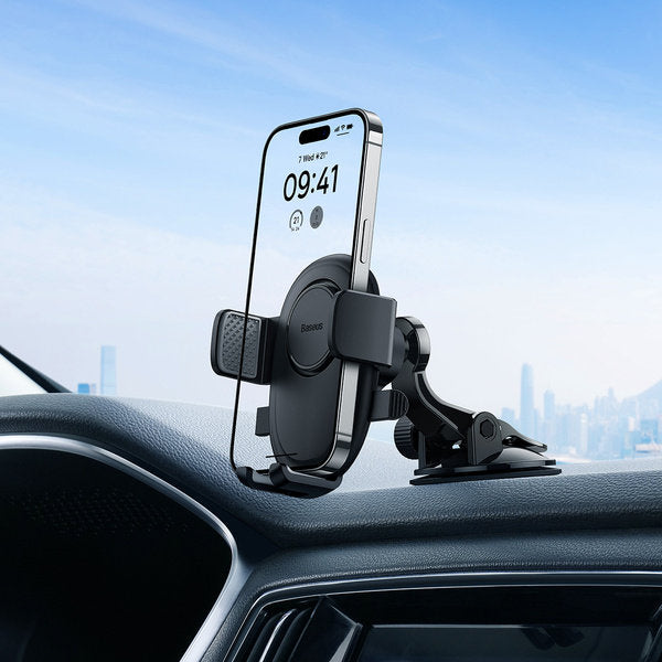 Auto držiak Baseus UltraControl Lite, 5.4inch - 7.2inch, Čierny