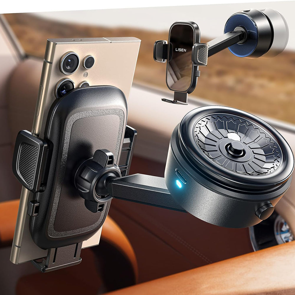 Auto držiak Lisen A680, Univerzálny, Čierny YL0225010007