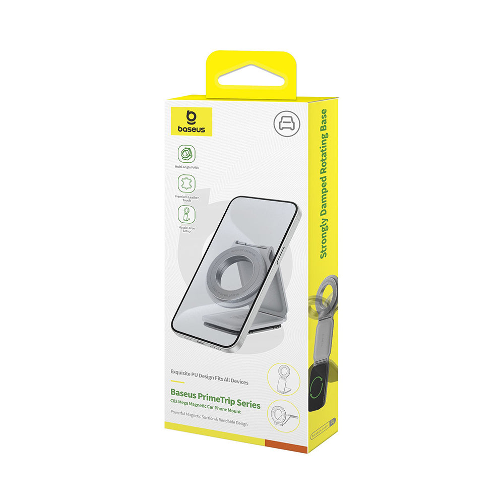 Suport Auto Magnetic Baseus PrimeTrip C02, Univerzálny, Sivý C40169002833-00