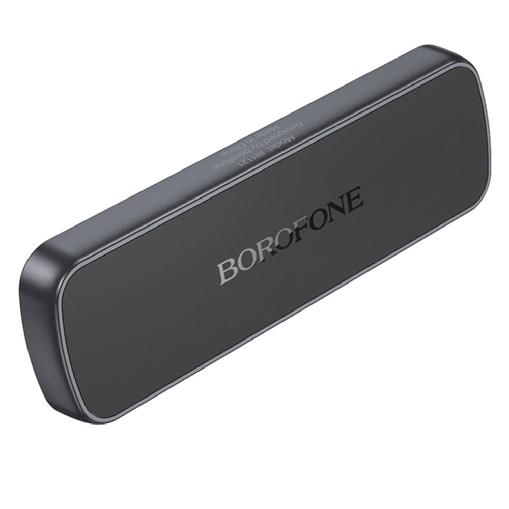Magnetický auto držiak Borofone BH121, 4.5inch - 7inch, čierno-sivý
