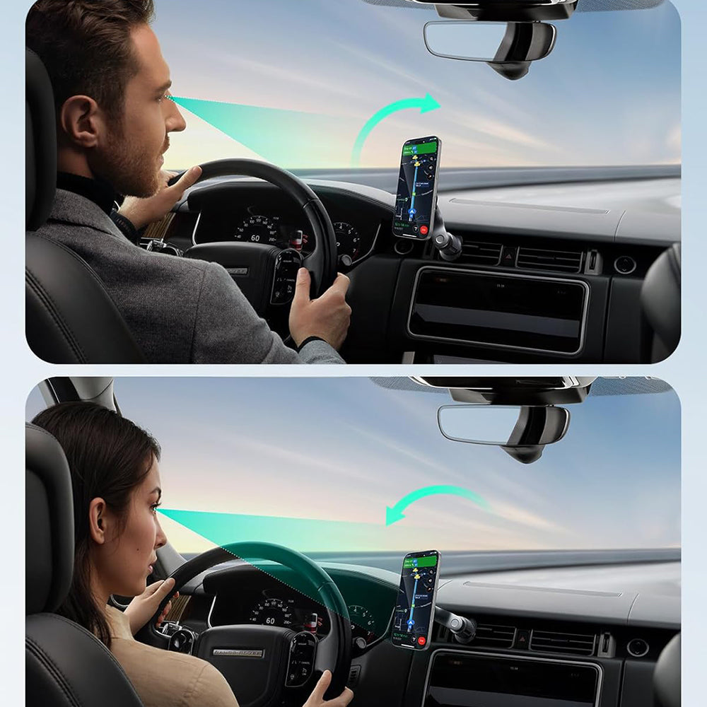 Magnetický auto držiak ESR OmniLock Vent, Univerzálny, Čierny