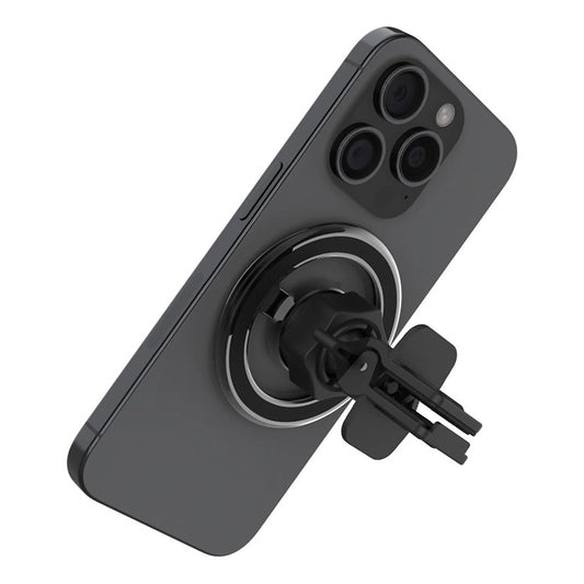 Magnetický auto držiak Fixed, Univerzálny, Strieborný