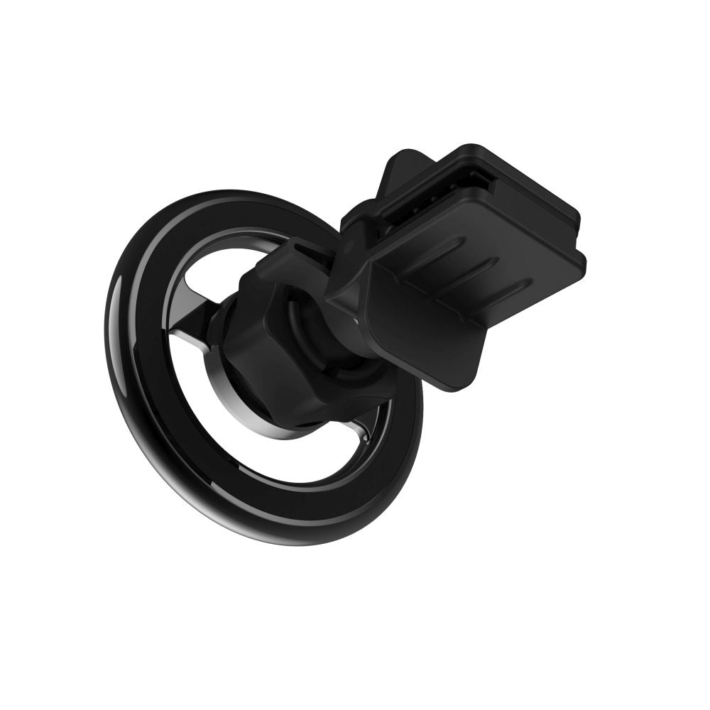 Magnetic Fixed Vent Car Holder, Universal, Black