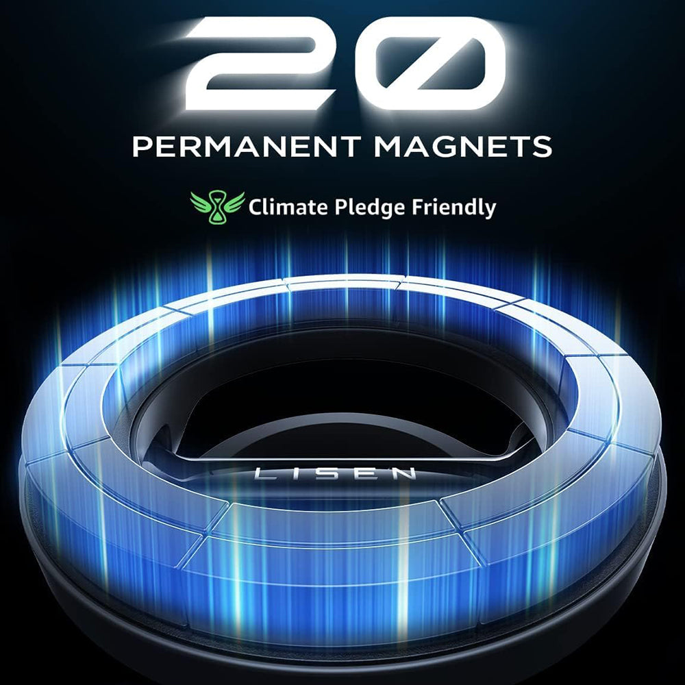 Magnetický držiak do auta Lisen, Univerzálny, Čierny YL0222100001
