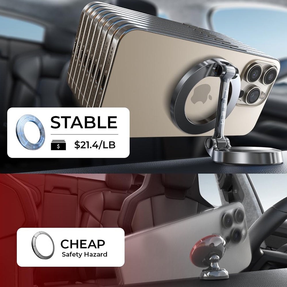 Magnetický Auto Držiak Lisen, Univerzálny, Čierny YL0224010003