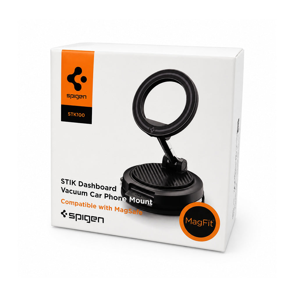 Magnetický držiak do auta Spigen STK100, univerzálny, čierny ACP11667