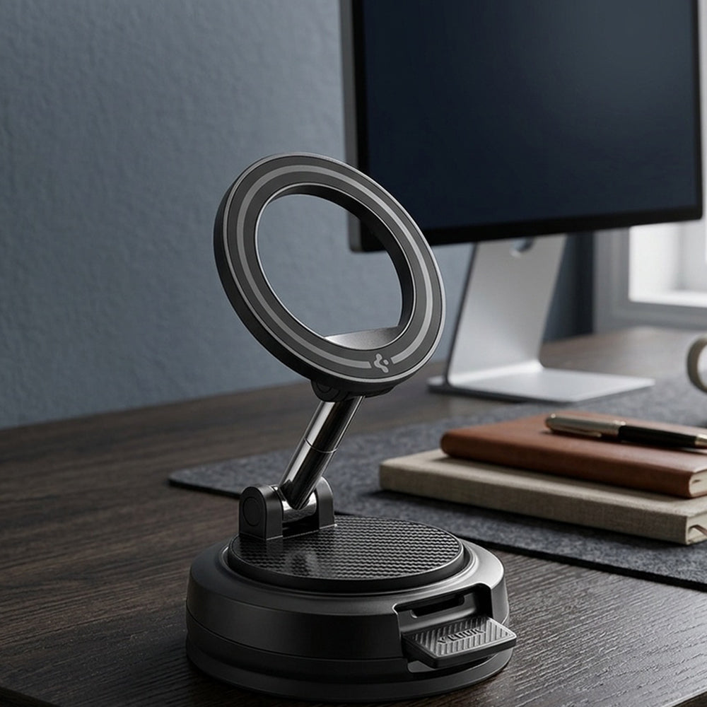 Magnetický držiak do auta Spigen STK100, univerzálny, čierny ACP11667