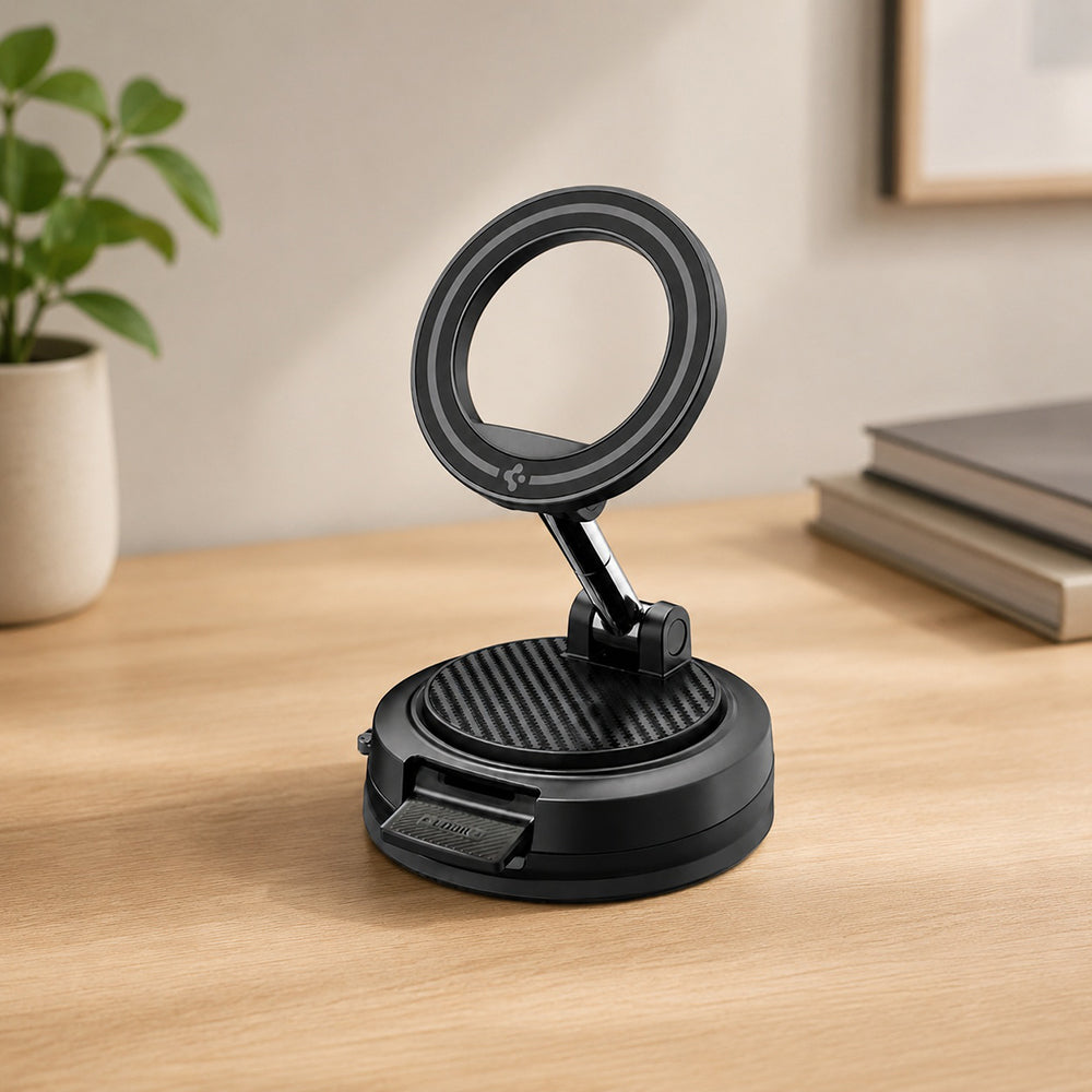 Magnetický držiak do auta Spigen STK100, univerzálny, čierny ACP11667