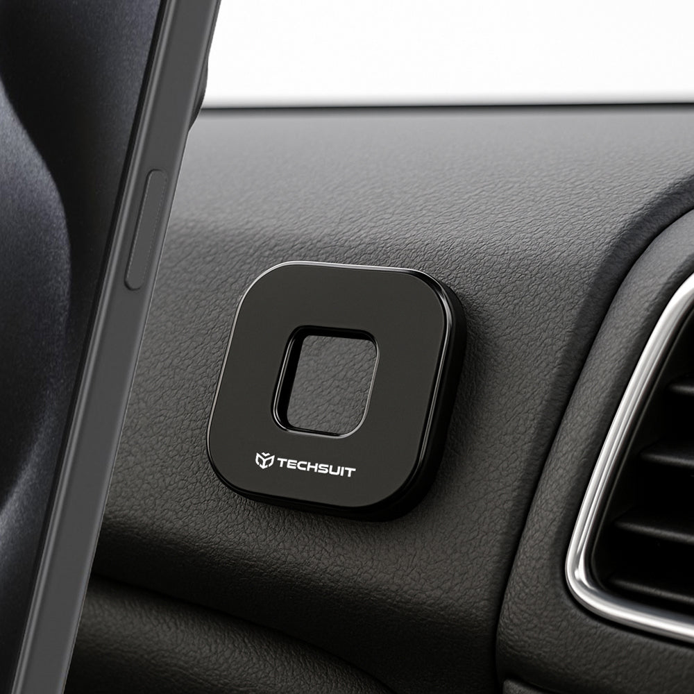 Magnetický Auto Držiak Techsuit HOLD210, Univerzálny, Čierny