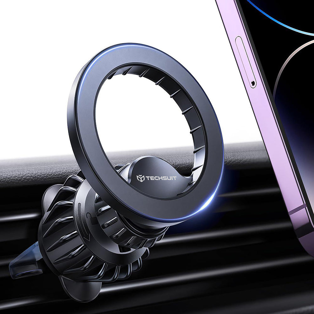 Magnetický Auto Držiak Techsuit S1, Univerzálny, Čierny