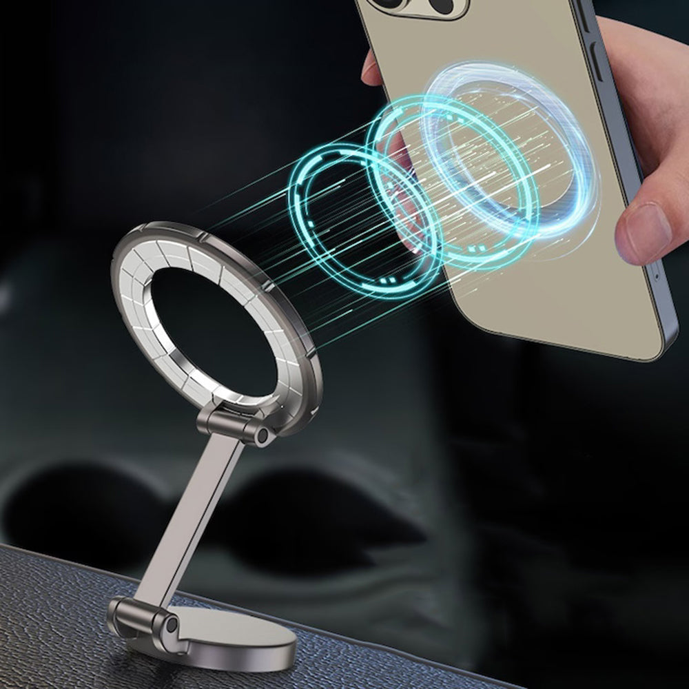 Magnetický Auto Držiak Techsuit S13, Univerzálny, Sivý