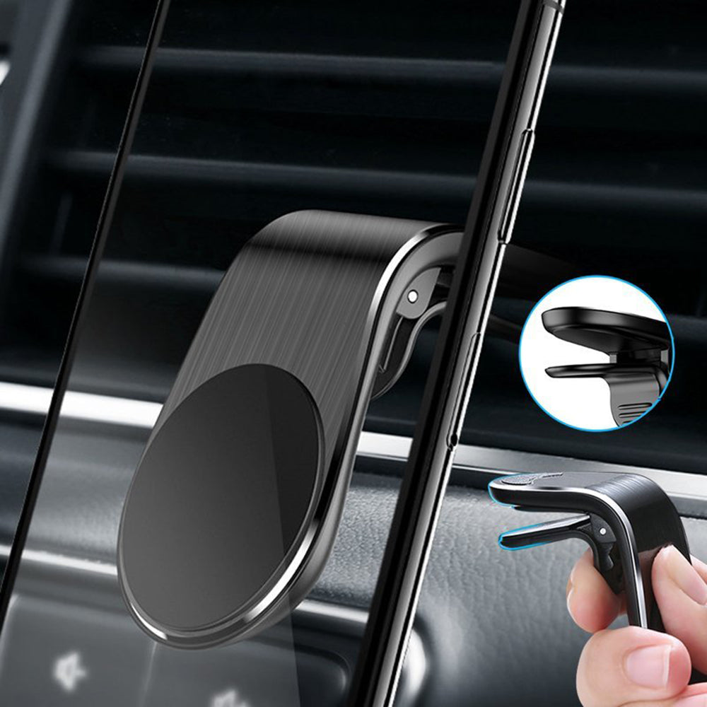 Magnetický auto držiak Techsuit S7, Univerzálny, Strieborný