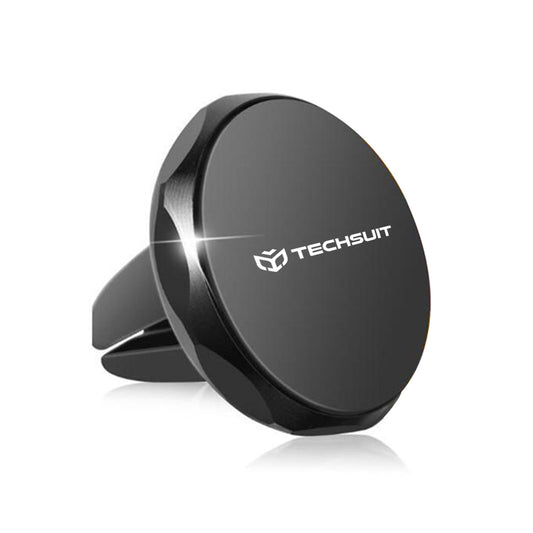 Magnetický držiak do auta Techsuit S9, Univerzálny, Strieborný