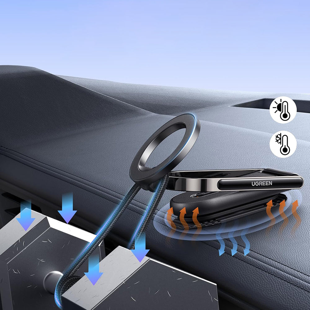 Magnetický Auto Držiak UGREEN LP924 (65186), Univerzálny, Čierny