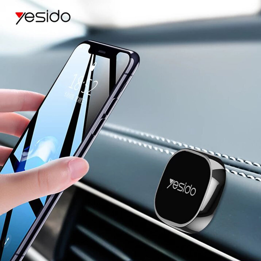 Magnetický auto držiak Yesido C81, Univerzálny, Sivý