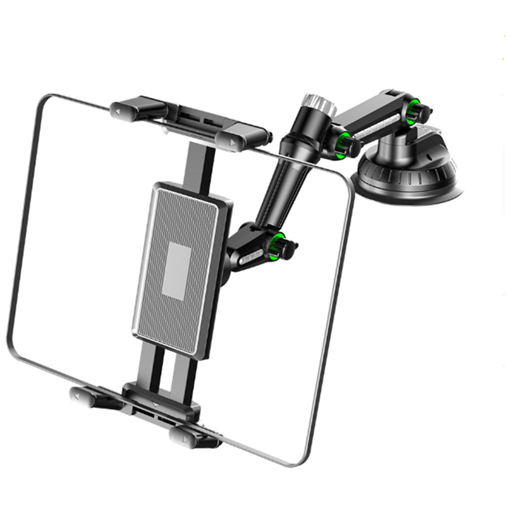 Auto držiak Techsuit ST1 pre Telefón / Tablet, 4.7inch - 12.9inch, Čierny