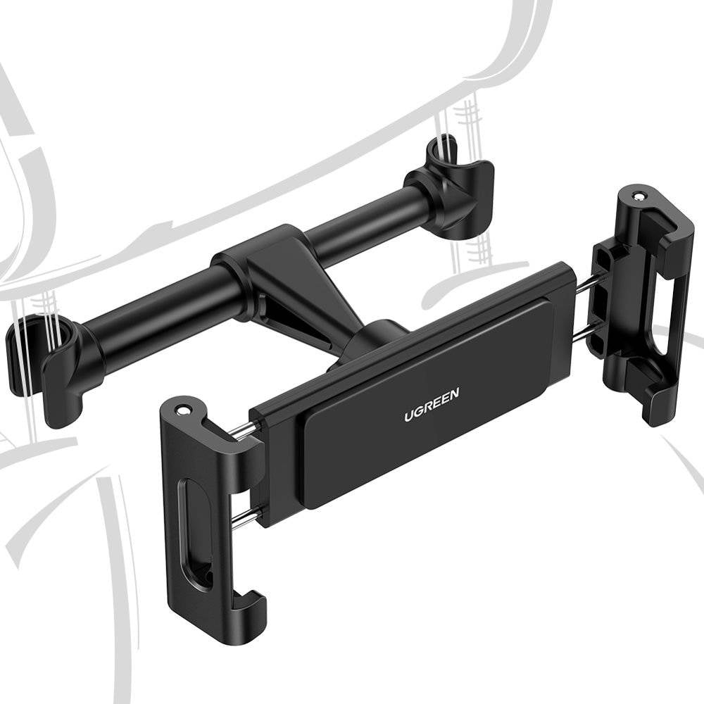 Auto držiak na opierku hlavy UGREEN LP160 (60108) pre Telefón / Tablet, 4.7inch - 12.9inch, Čierny