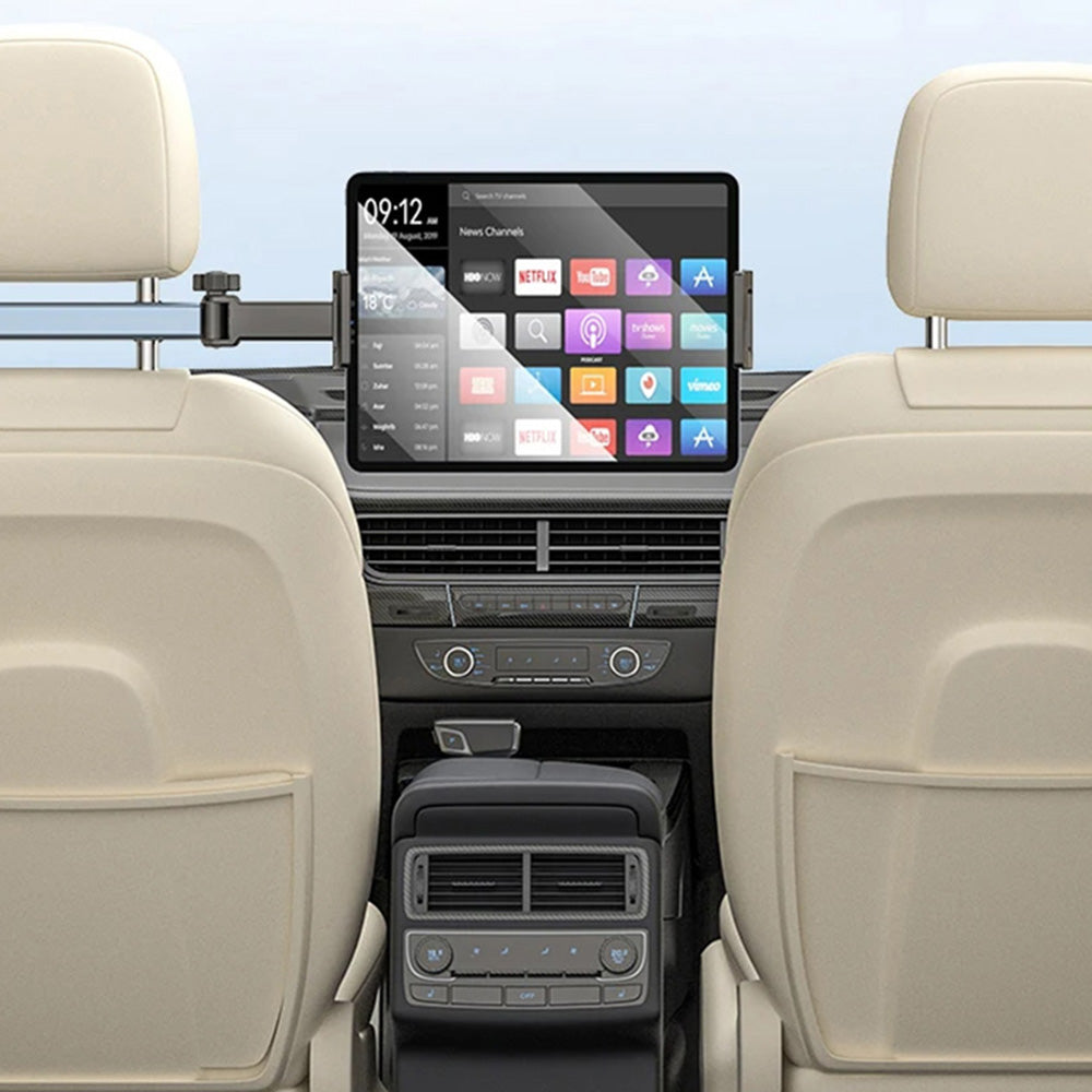 Auto držiak na opierku hlavy Yesido C294 pre telefón / tablet, 4.7inch - 13inch, čierny