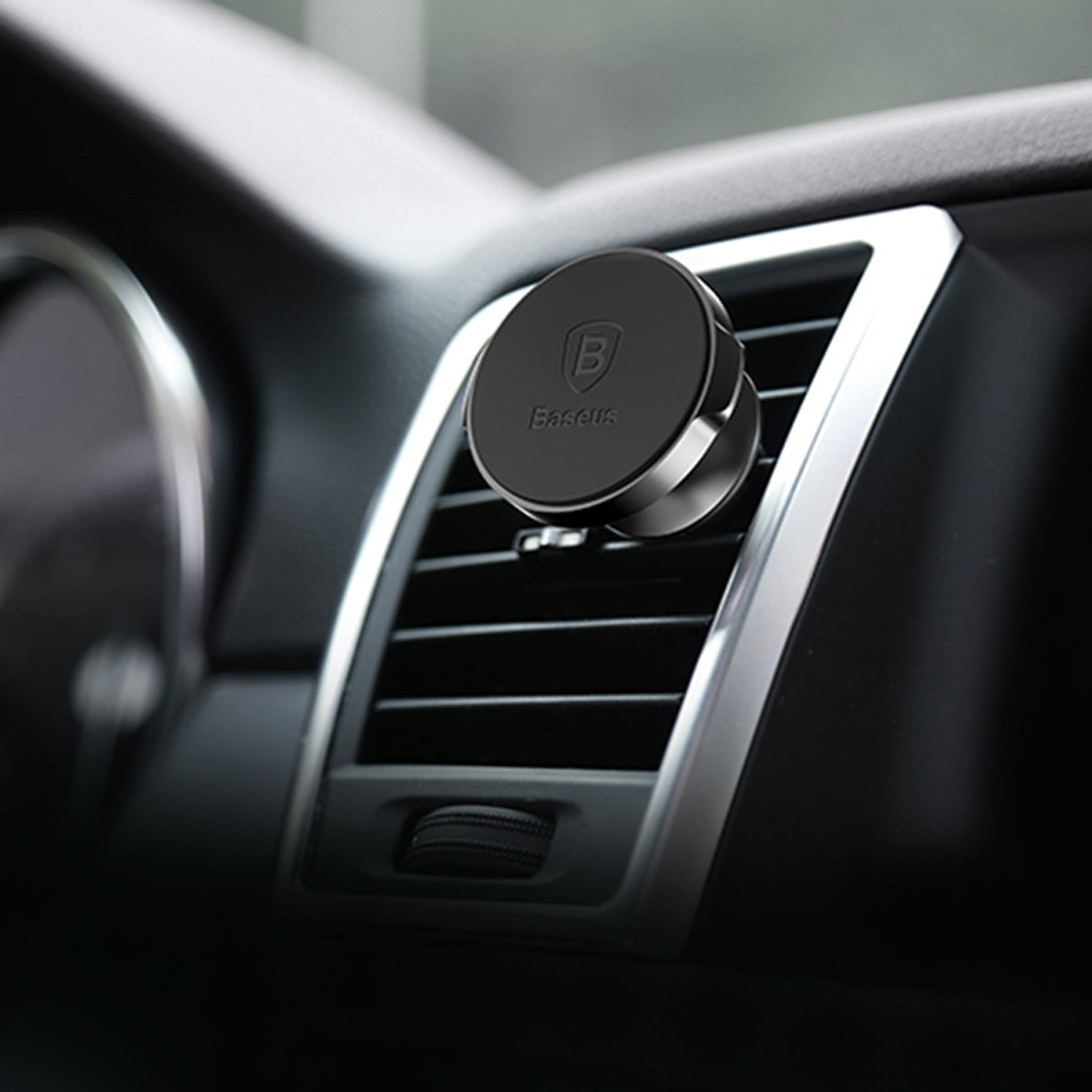 Auto držiak Baseus Small Ears, Univerzálny, Čierny SUER-A01