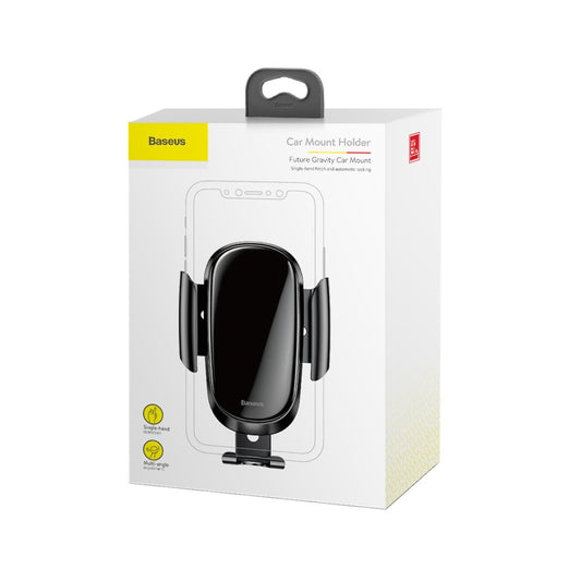 Baseus Future Gravity Car Mount, univerzálny, čierny SUYL-WL01