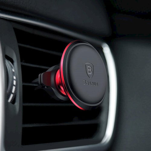 Magnetický držiak do auta Baseus Air Vent, Univerzálny, Červený SUGX-A09