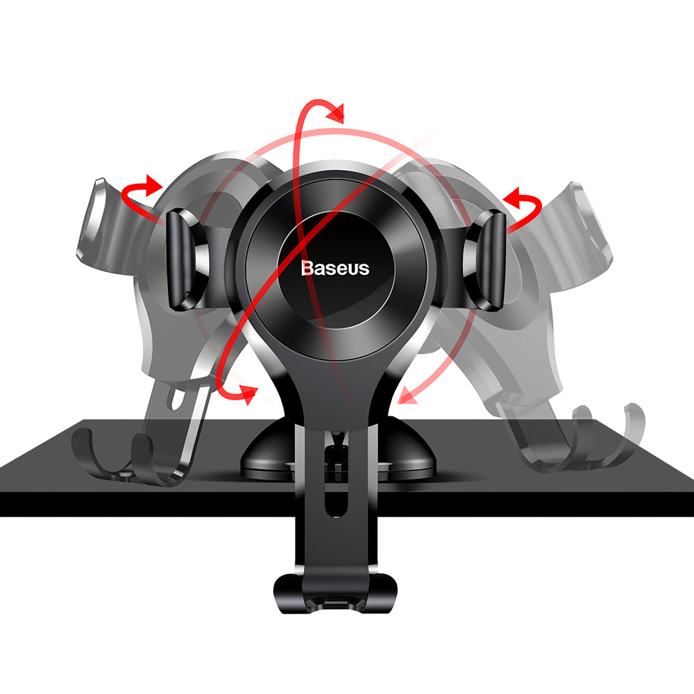 Auto držiak Baseus Osculum Gravity, Univerzálny, SUYL-XP01 Čierny