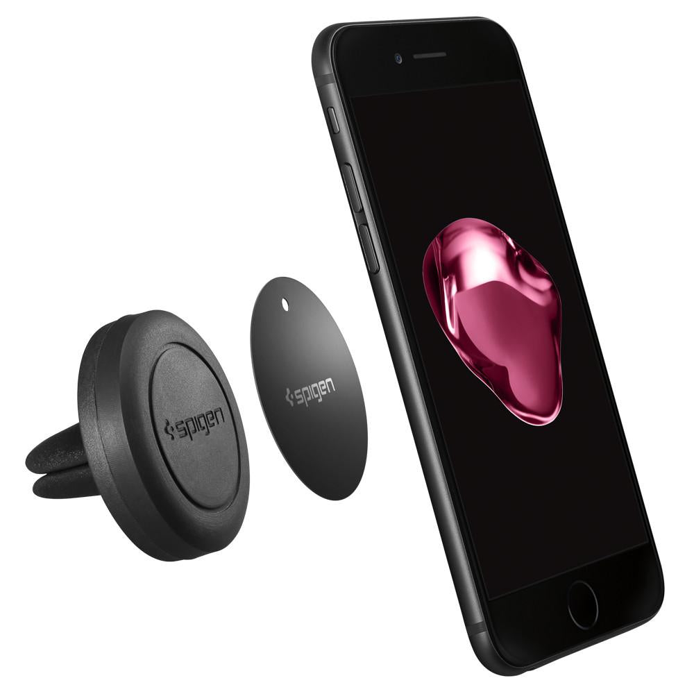 Magnetický držiak do auta Spigen Q11, univerzálny, čierny SGP11583