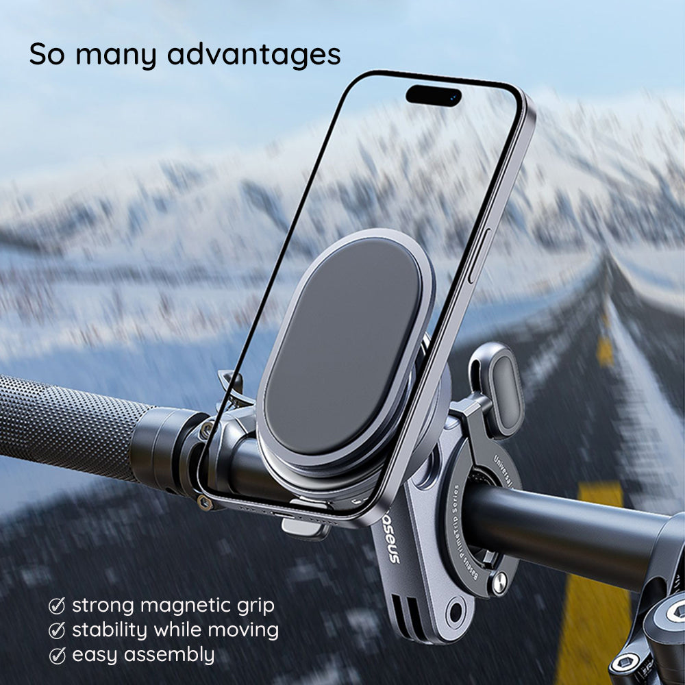 Držiak na bicykel Baseus PrimeTrip, Univerzálny, Čierny C40569001121-00