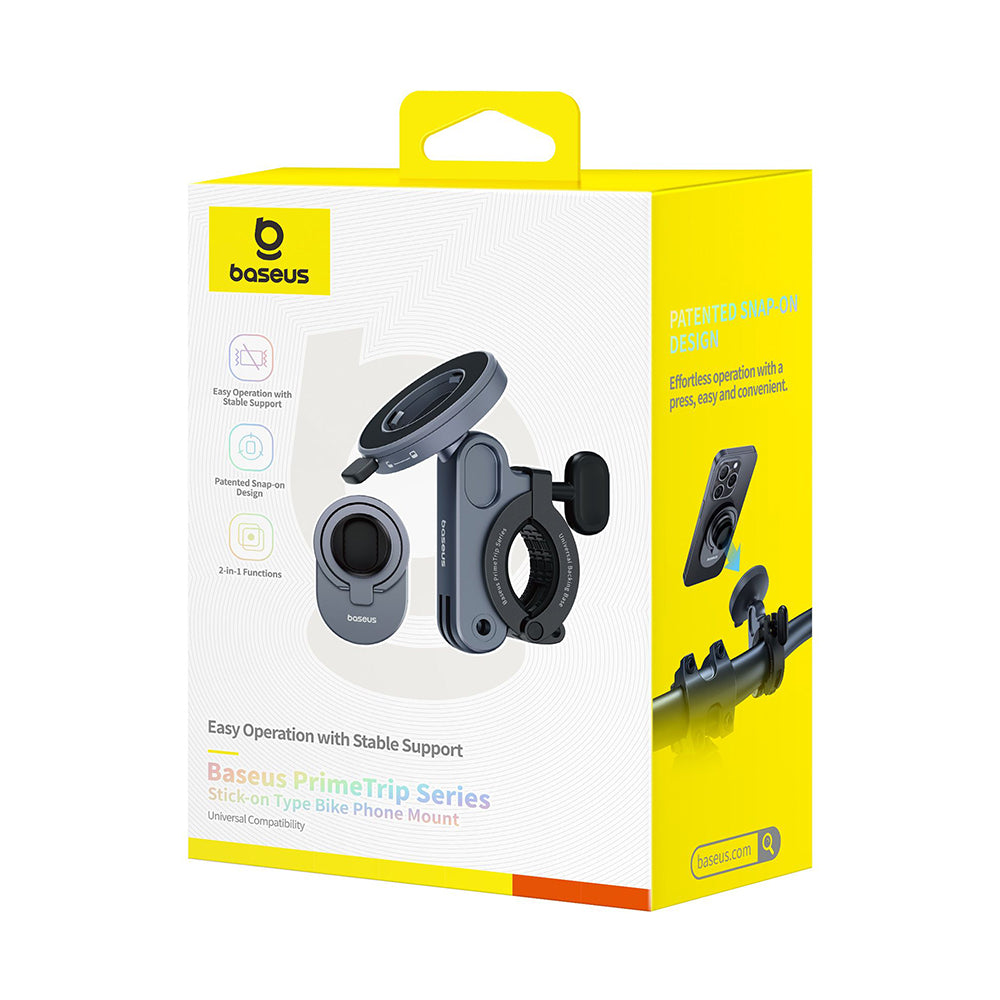 Držiak na bicykel Baseus PrimeTrip, Univerzálny, Čierny C40569001121-00