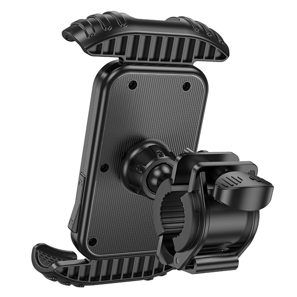 Držiak na bicykel motocykel Borofone BH105 Basalt, 4.7inch - 7inch, čierny
