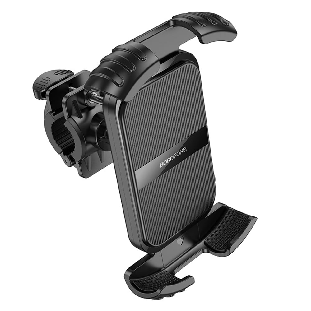 Držiak na bicykel motocykel Borofone BH105 Basalt, 4.7inch - 7inch, čierny