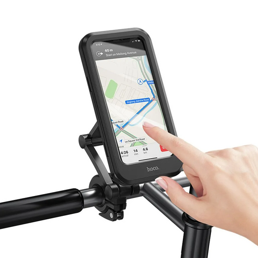 Držiak na bicykel a motorku HOCO CA101, 4,5 palca - 7 palcov, čierny
