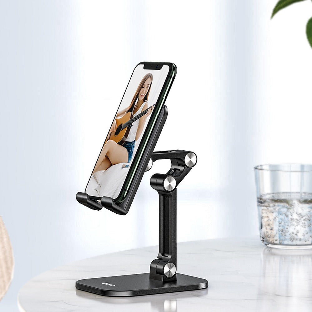 Stolový držiak HOCO Excelente PH34 pre telefón / tablet, 4,7 palca - 13 palcov, čierny